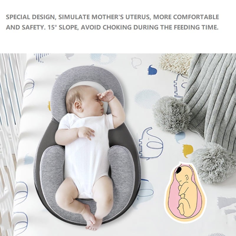 Anti-Reflux Baby Slope Pillow for Comfortable Feeding